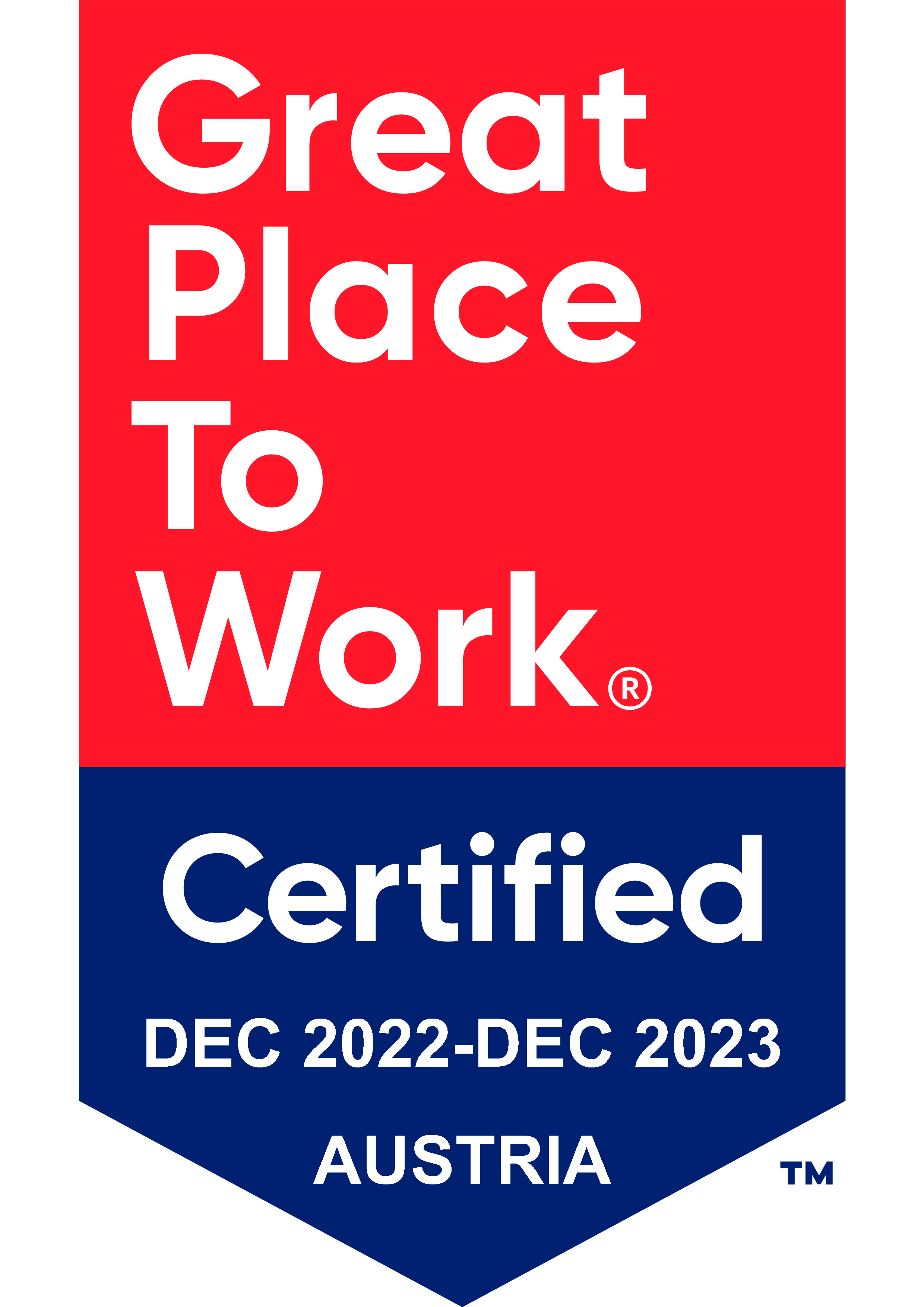 Greate Place To Work Auszeichnung der DPD Austria