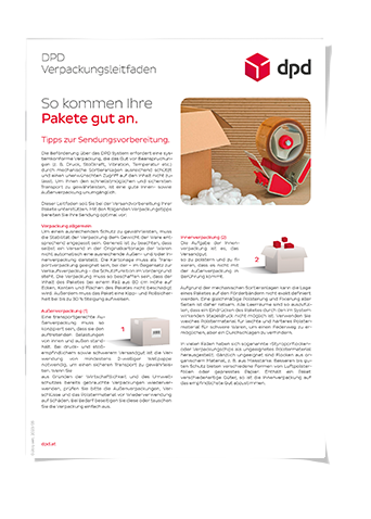 Bild Cover Versandleitfaden