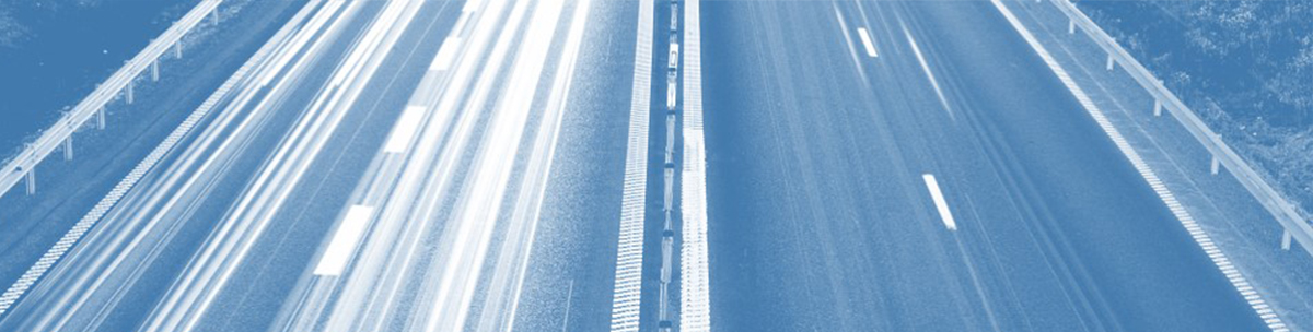 nahaufnahme Straße 4-spurig