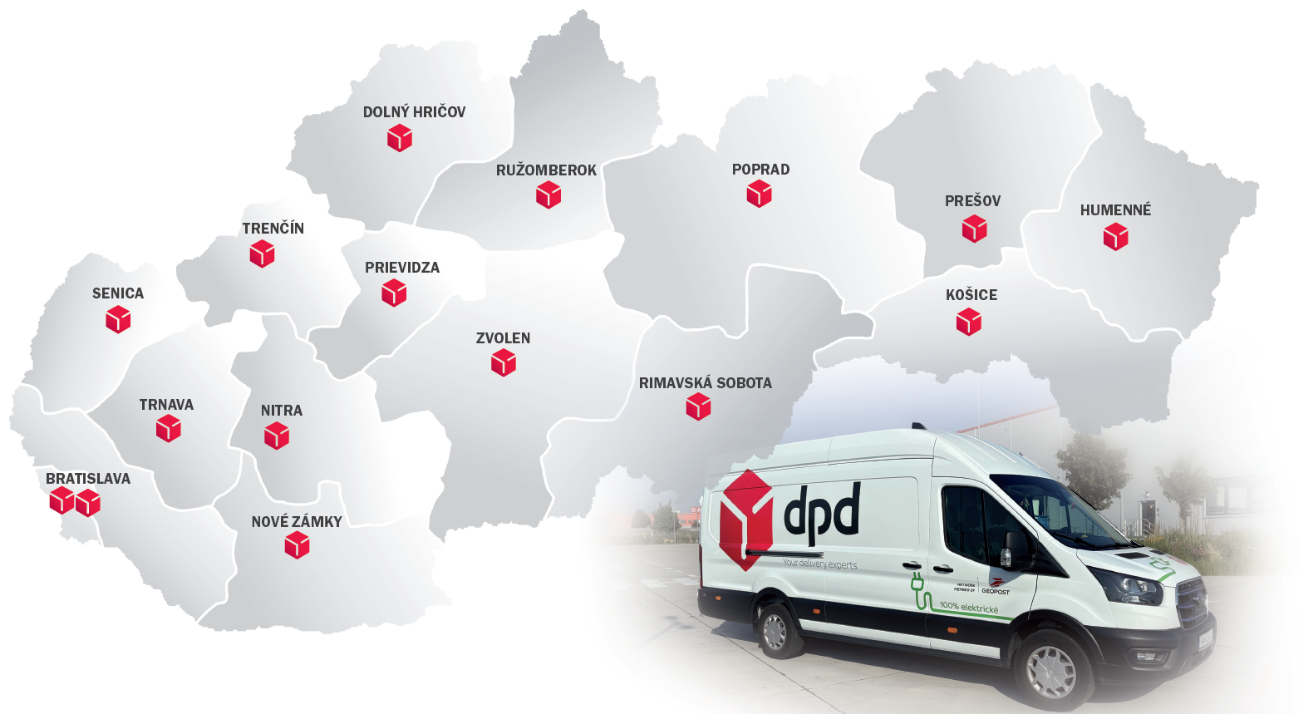 mapa dep SVK-DPD-mapa