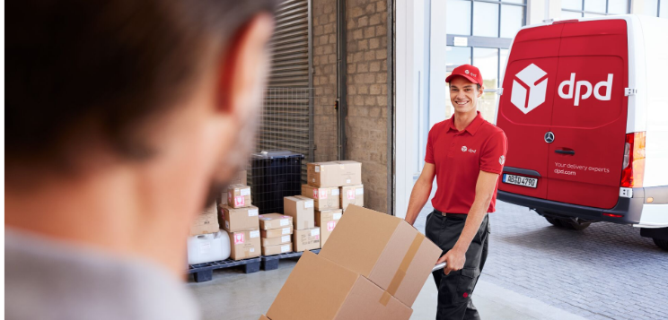 Courier at depot1