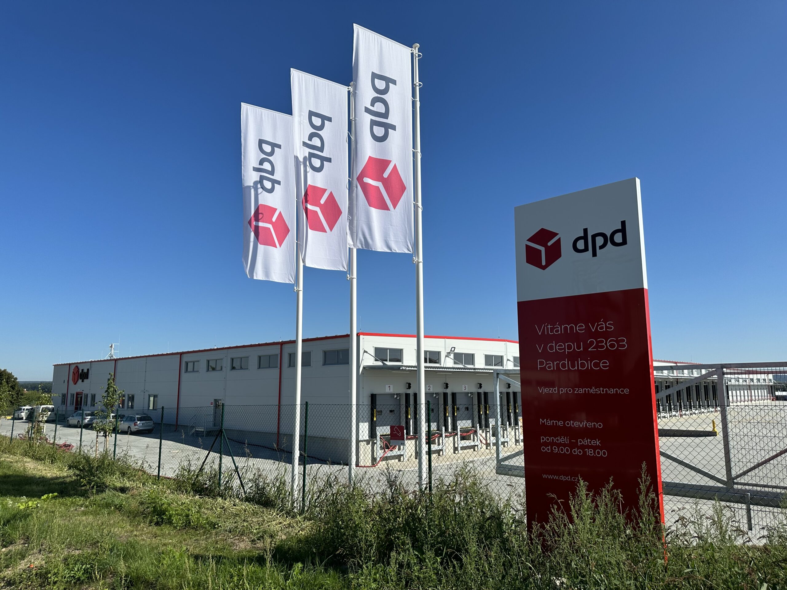 DPD depo Pardubice