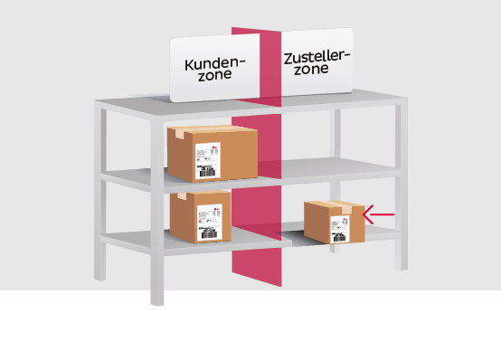 Smart Guide - Mobiler Paketschein mit QR-Code auf dem Smartphone