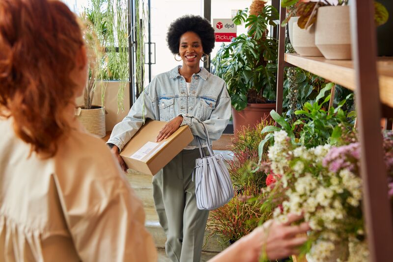 Paket ohne Benachrichtigungskarte im Shop abholen