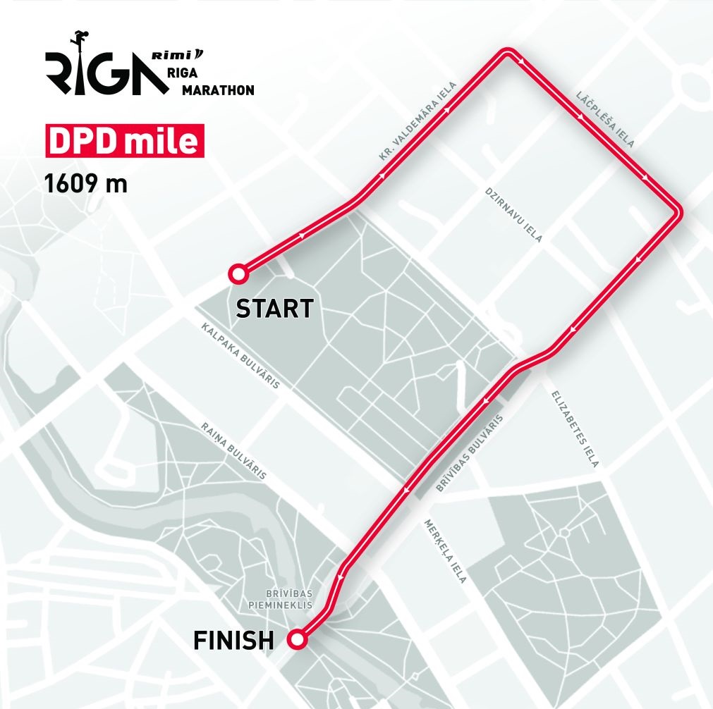 DPD jūdzes distance