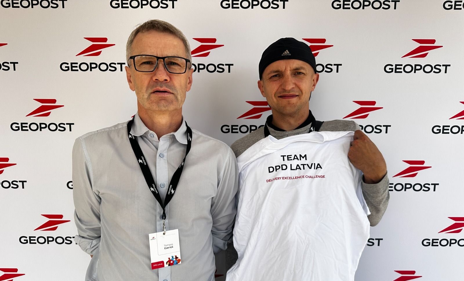 DPD Latvija kurjers Maksims Belovs startē Delivery Excellence Challenge finālā Anglijā