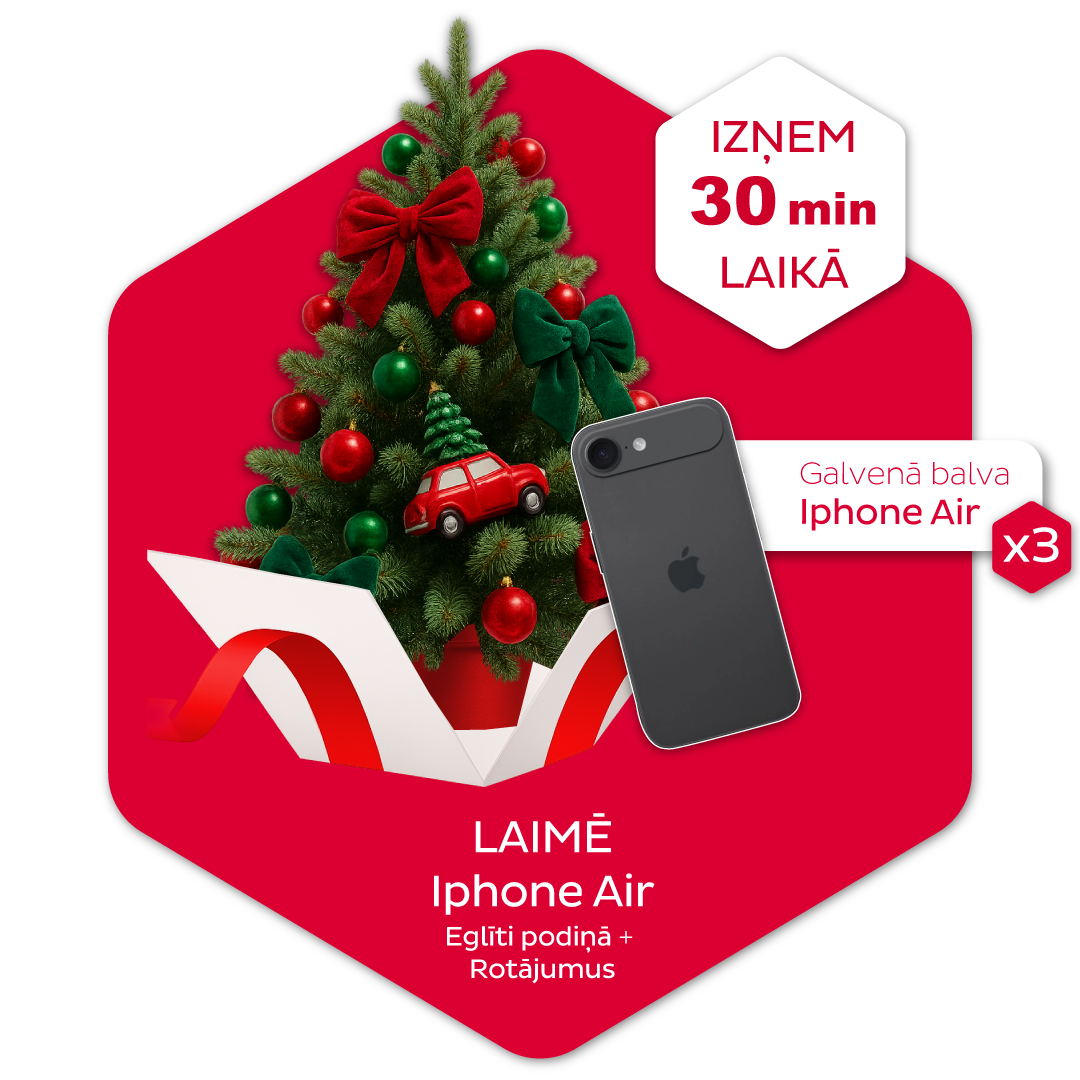 Galvenā balva Iphone Air