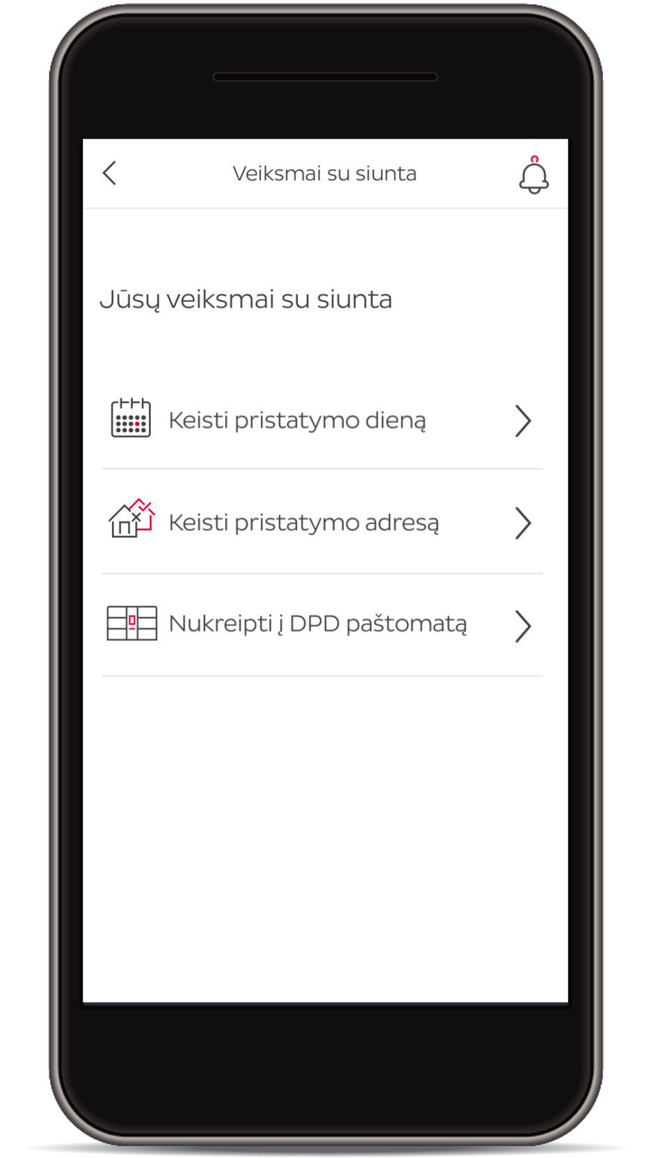 myDPD programele