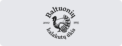 baltuoniu kalakutai