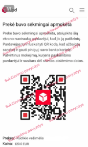 Sukčiavimo pavyzdys (1) Sukčiavimo pavyzdys