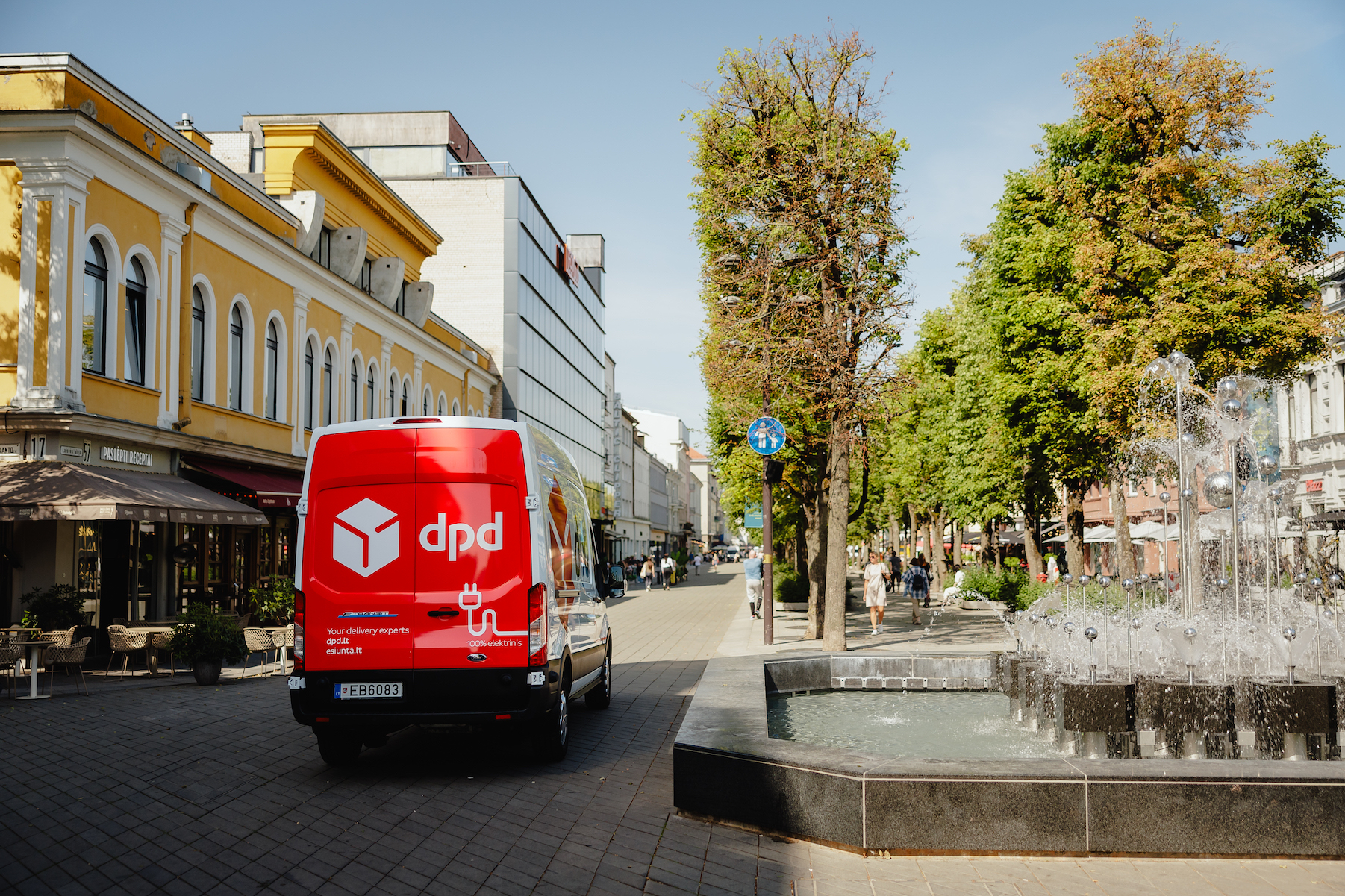 DPD elektromobilis