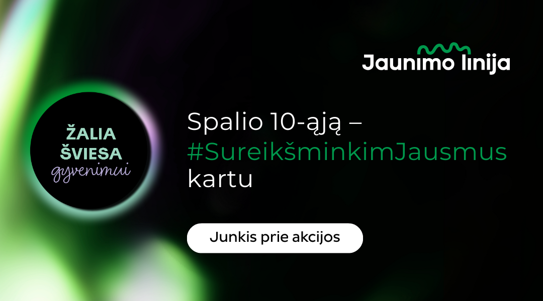 zalia sviesa gyvenimui
