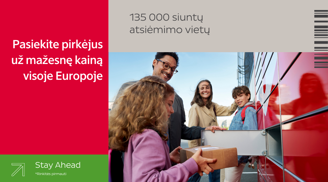 siuntu atsiemimo vietos europoje