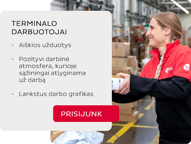 Terminalo darbuotojai