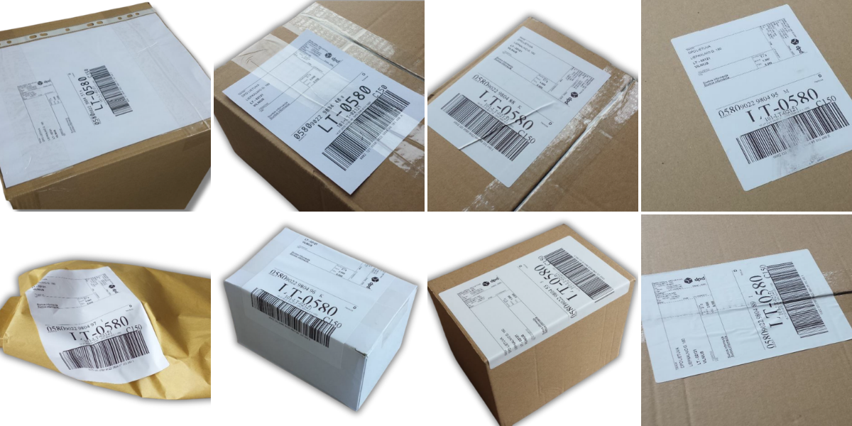 netinkamas siuntu zymejimas