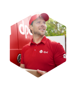 DPDgroup - Sustainability - Driver with van