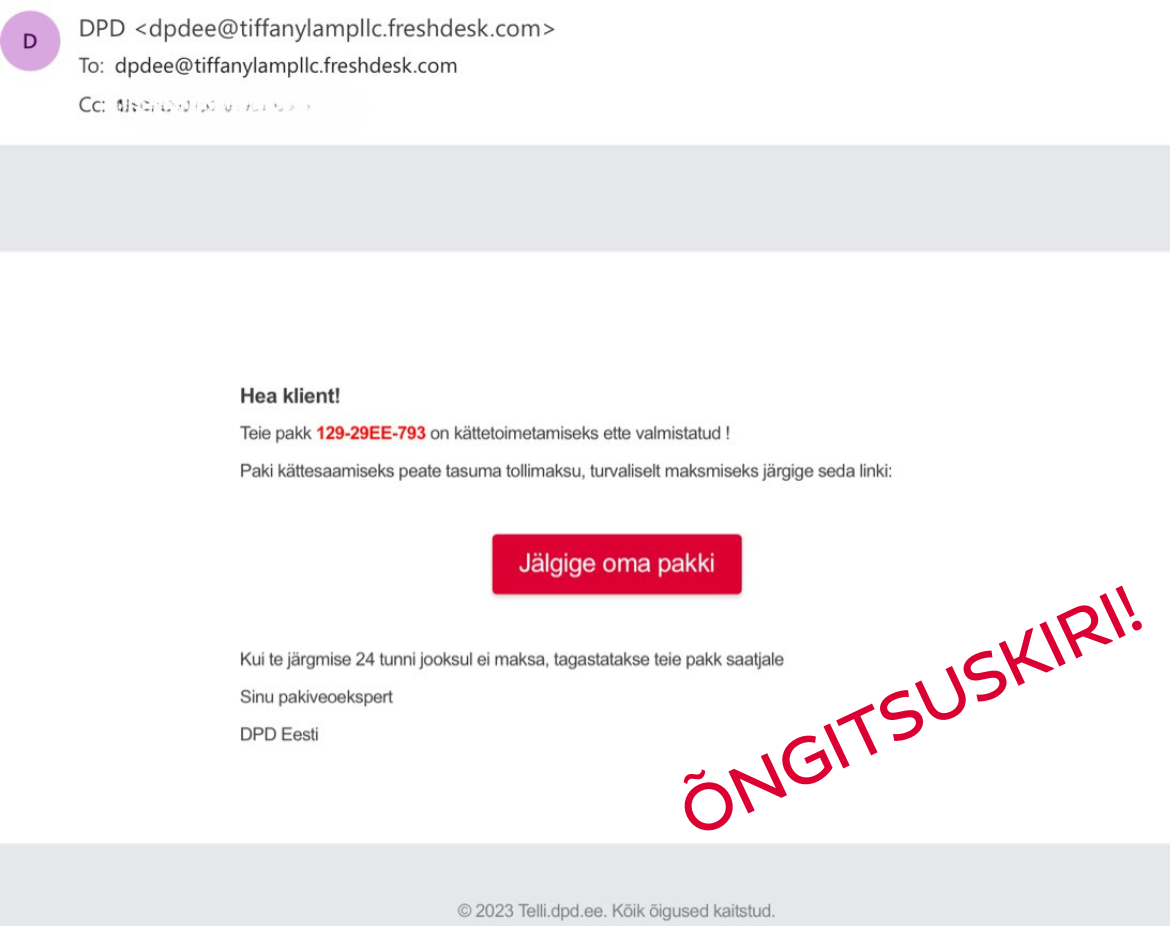 Õngitsuskirja näidis