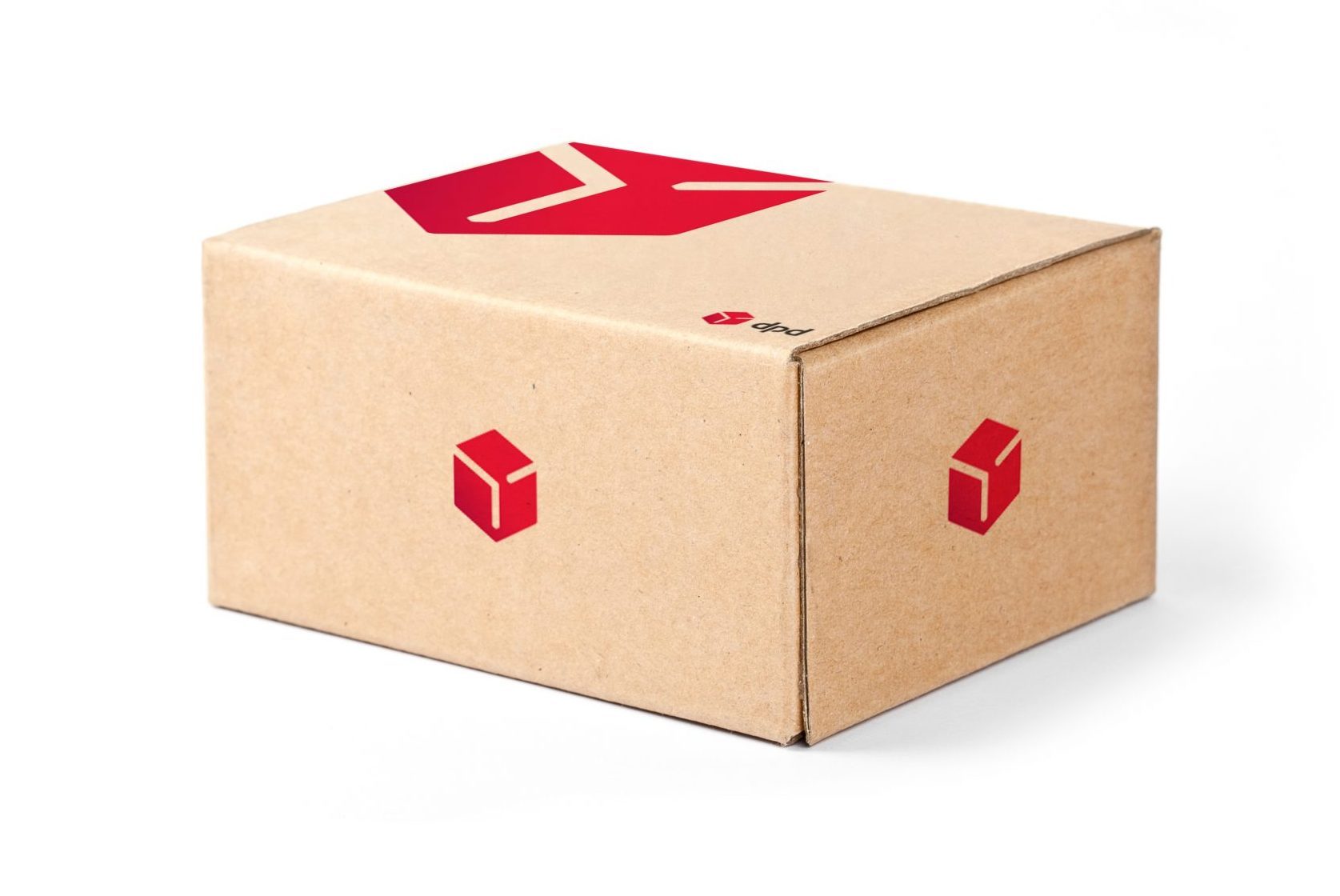 parcel with logo