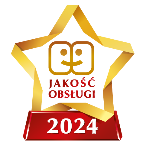 Gwiazda Jakość obsługi 2024 logo