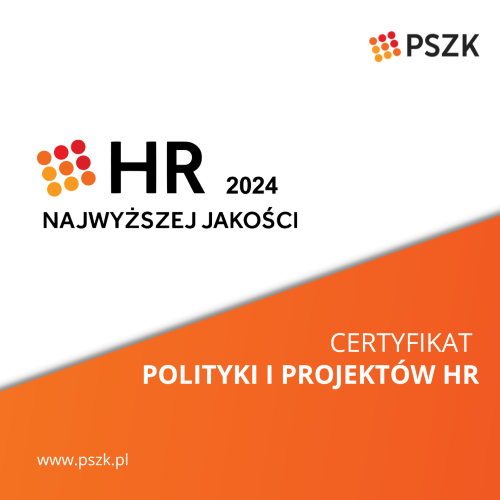 Certyfikat HR Najwyższej Jakości centrum prasowe treść