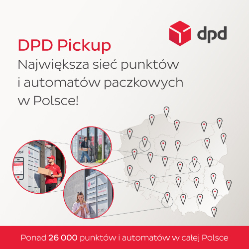 DPD Pickup: Największa sieć punktów i automatów paczkowych w Polsce. Mapa lokalizacji.