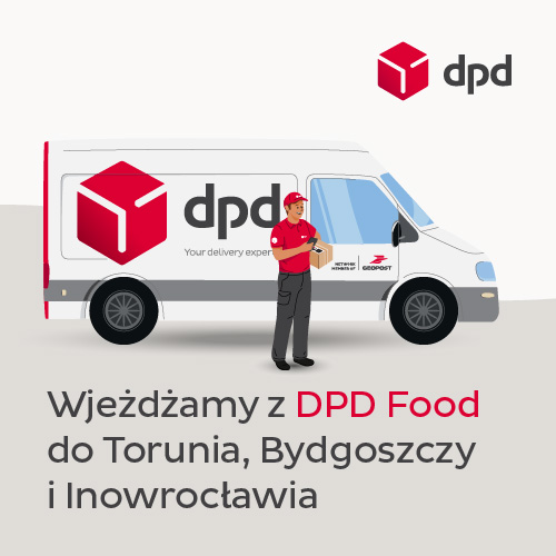 DPD Food nowa usługa w Inowrocławiu, Bydgoszczy i Toruniu