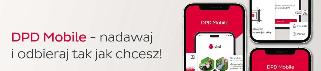 DPD Mobile banner reklamowy