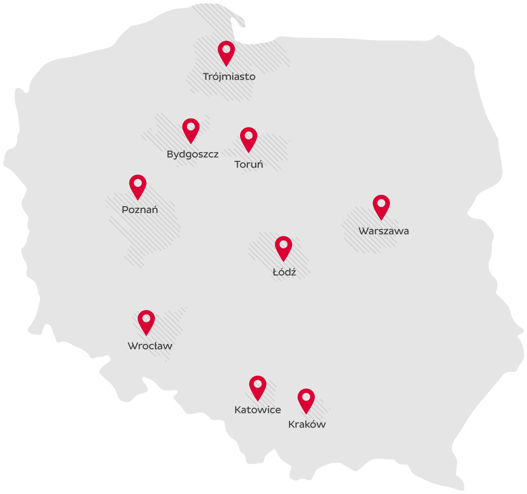 DPD Food mapa zasięgu z nowymi miastami