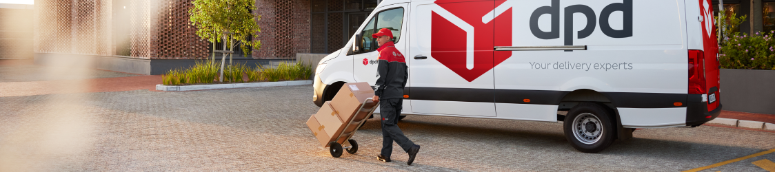 Nagłówek poradnika Przesyłki Gabarytowe DPD