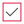 Ikonka oznaczonego checkboxu w kolorze czerwonym