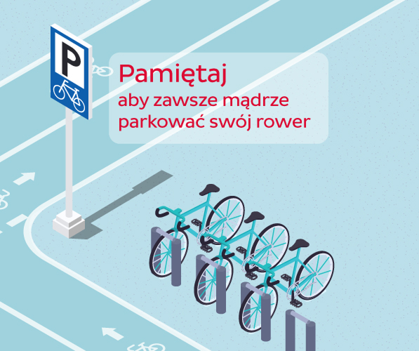 Roweren z DPD - Pamiętaj, aby zawsze mądrze parkować swój rower