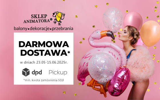 Sklep Animatora - Banner reklamowy Strefa Promocji DPD - Balony, Dekoracje, Przebrania