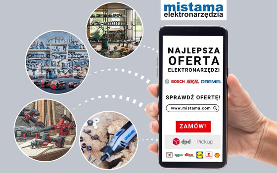 Najlepsza oferta elektronarzędzi Bosch Skil i Dremel - sklep Mistama elektronarzędzia