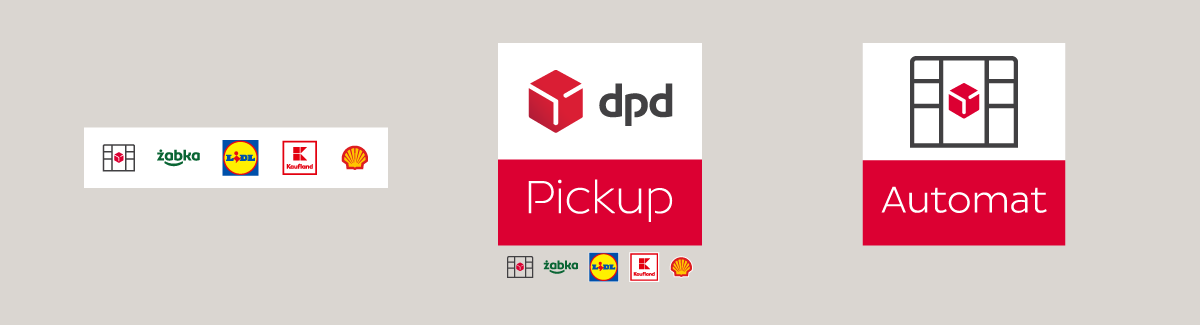 DPD Pickup Logo zbiorcza belka
