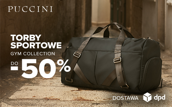 Puccini Strefa Promocji DPD Banner torba podróżna lezy w alejce 