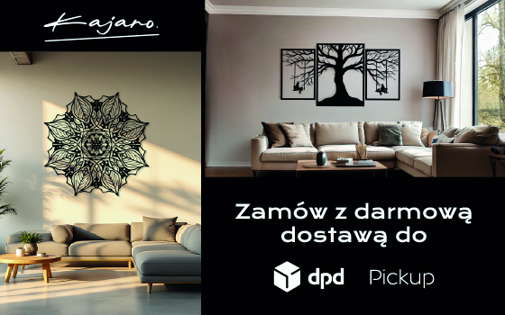 Kajaro Banner Strefa Promocji DPD Obrazy Kajaro w salonie