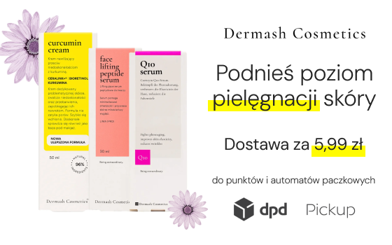 Dermash Cosmetics banner Strefa promocji dpd
