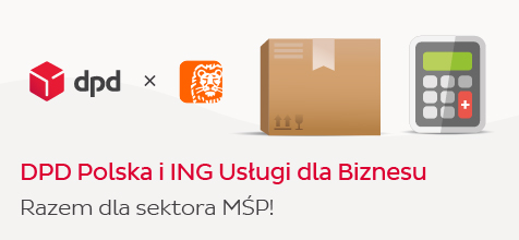 DPD Polska i ING Usługi dla Biznesu, Razem dla sektora MŚP! Paczka i kalkulator rysunkowy
