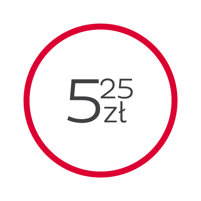 Nadawaj paczki już od 5,25 zł ikonka