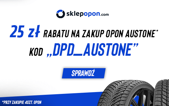 sklepopon.com 25zł rabatu na zakup opon austone *przy zakupie 4szt kod DPD_AUSTONE sprawdź
