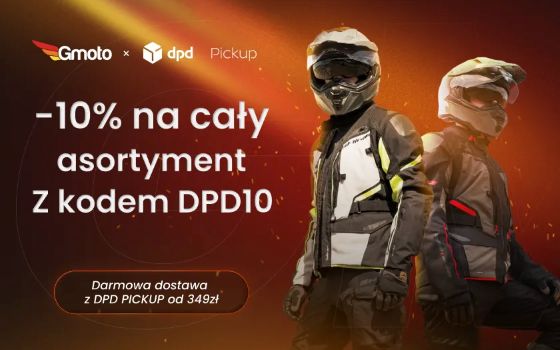 -10% na cały asortyment z kodem DPD10% darmowa dostawa z dpd pickup od 349zł gmoto