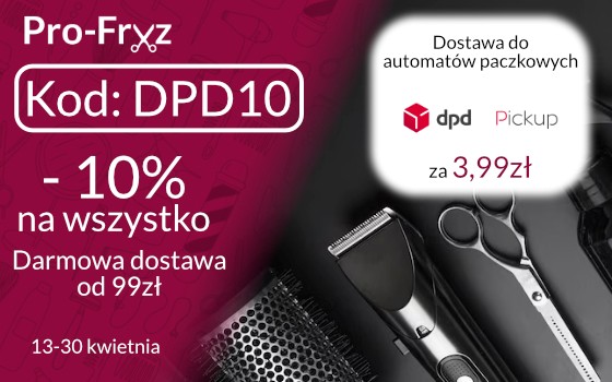 Pro - Fryz Kod: DPD10 -10% na wszystko darmowa dostawa od 99zł 13-30.04