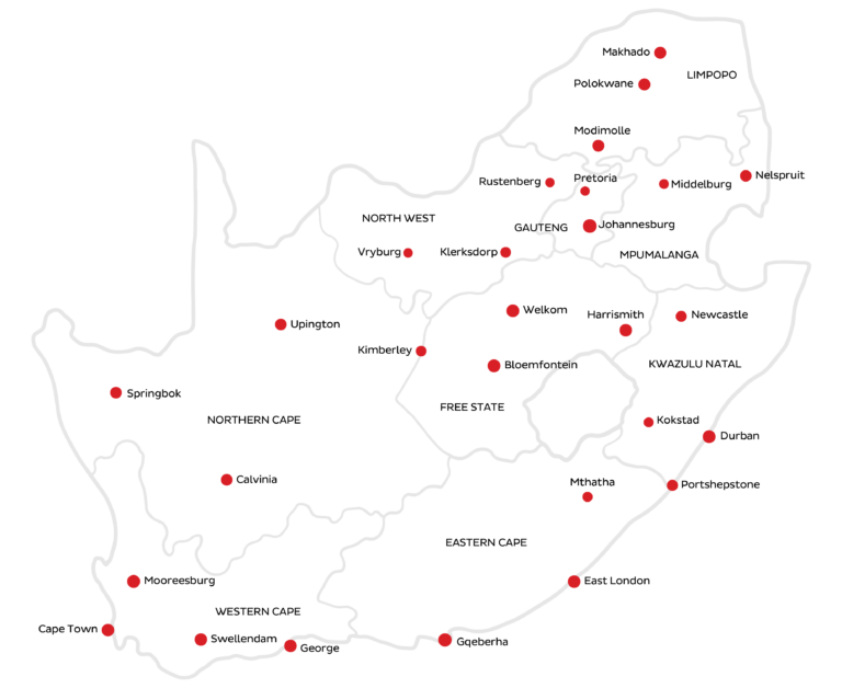 DPD LOCATION MAP