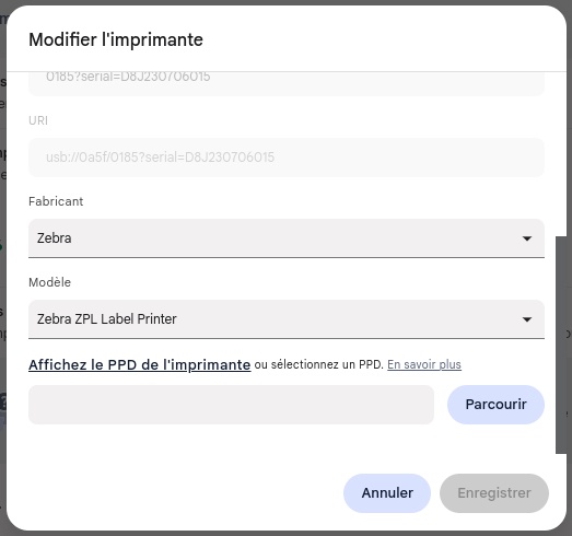 chromeOS pilote