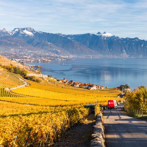 2008 Van in beautiful swiss scenery