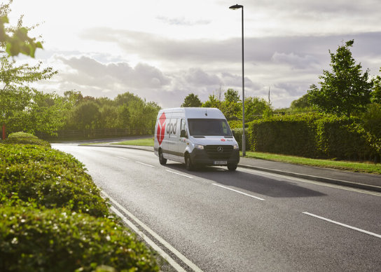 Auto auf Straße